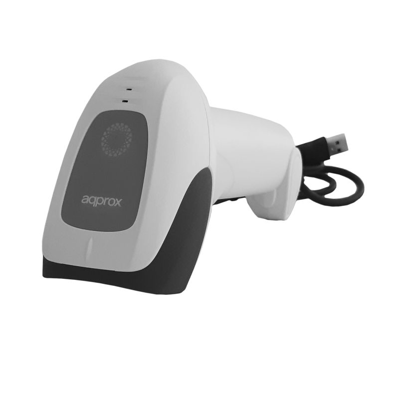 APPLS11ASWH - Escner Approx de Cdigo de Barras 1D USB IP52 con Soporte Blanco (APPLS11ASWH)