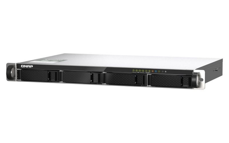 TS-435XEU-4G - Caja NAS QNAP Marvell TX2 4Gb Sodimm 4 Bay SFP+ 10GbE Bastidor 1U Gris (TS-435XEU-4G)