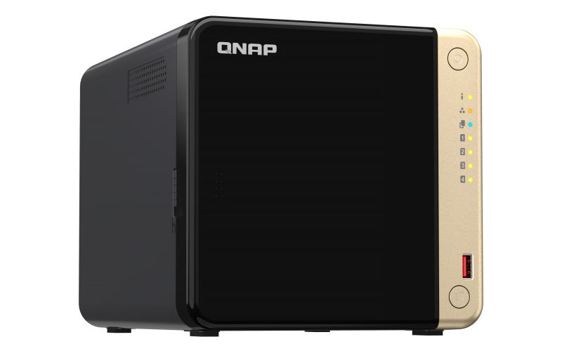 TS-464-8G - NAS QNAP SATA3 M.2 8Gb Sodimm 4 Bah�as USB 2.0 USB-A 3.1 HDMI RJ45 Gigabit Ethernet LAN (TS-464-8G)