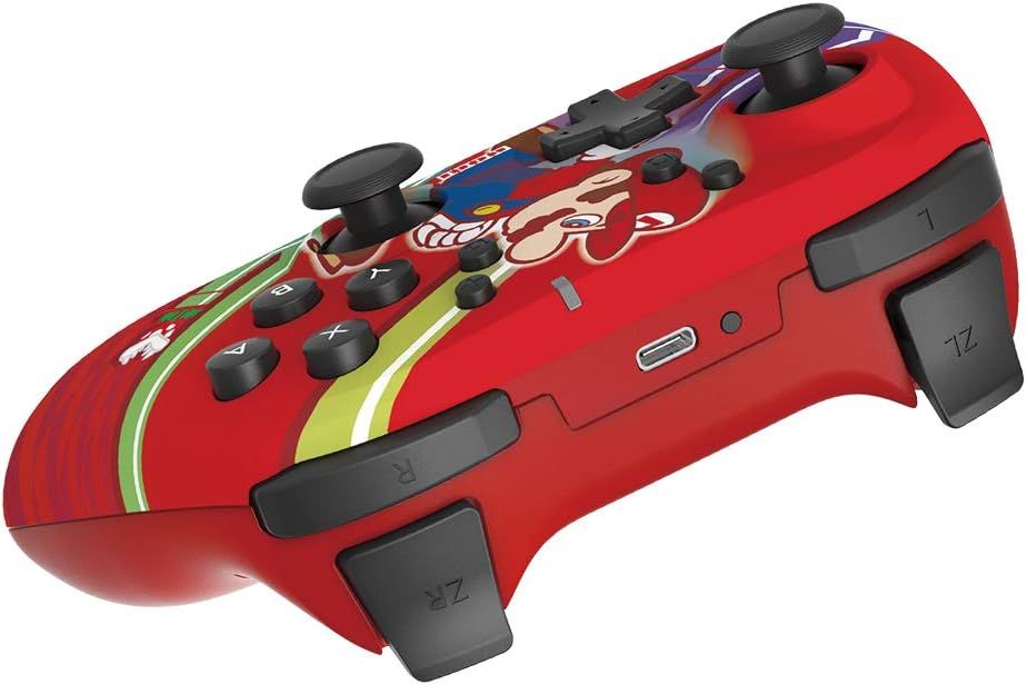 NSW-310U - Gamepad HORI Nintendo Switch Super Mario Analgico/Digital Bluetooth 5.0 Rojo (NSW-310U)