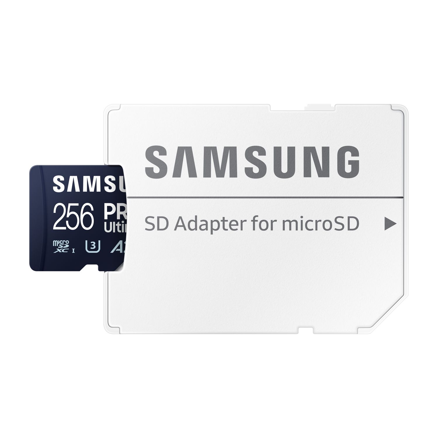 MB-MY256SA/WW - Tarjeta Memoria Samsung Micro SDXC Pro Ultimate 256Gb UHS-I Class 3 (U3) V30 A2 Lectura 200 Mb/s Escritura 130 Mb/s Azul + Adaptador SD (MB-MY256SA/WW)