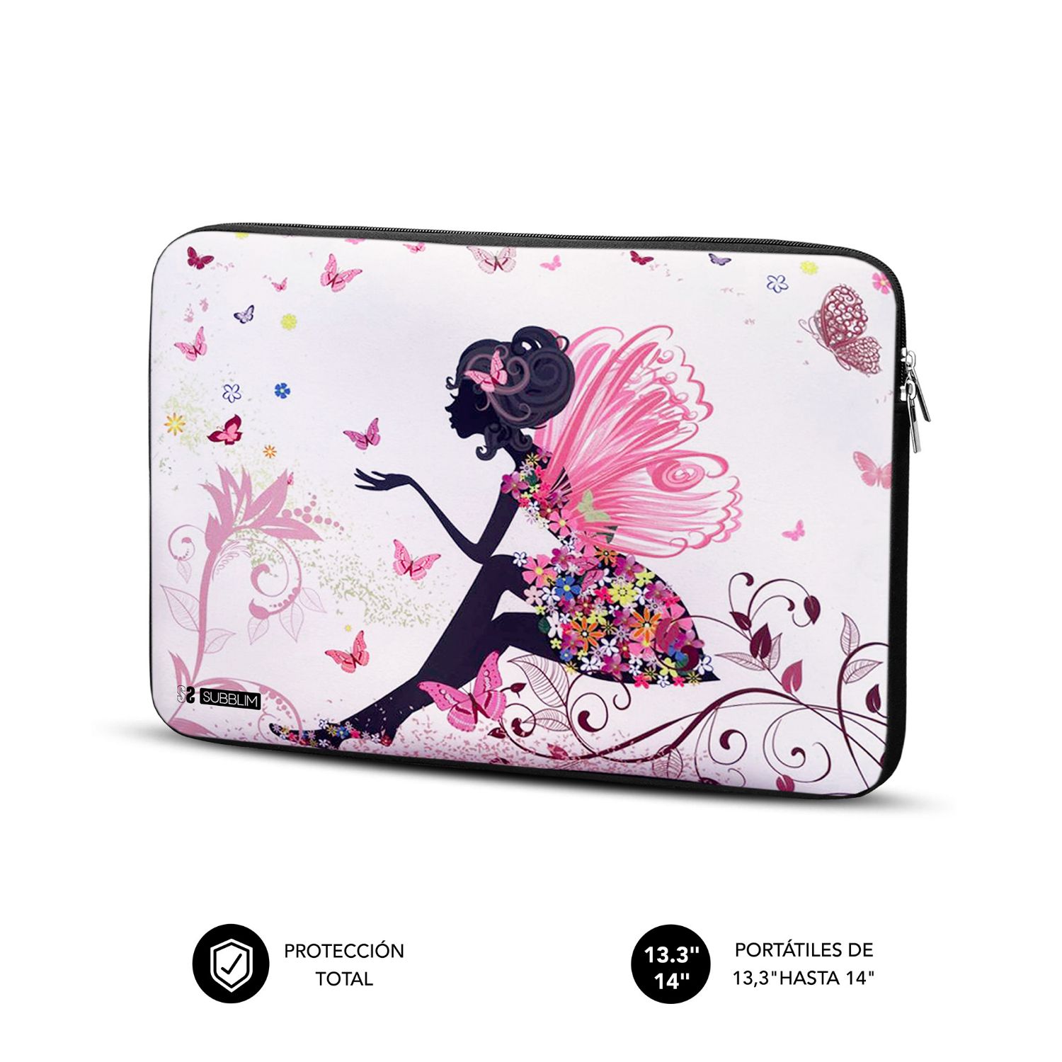 SUBLS-SKIN102 - Funda SUBBLIM Trendy Sleeve Neo Hada 13.3