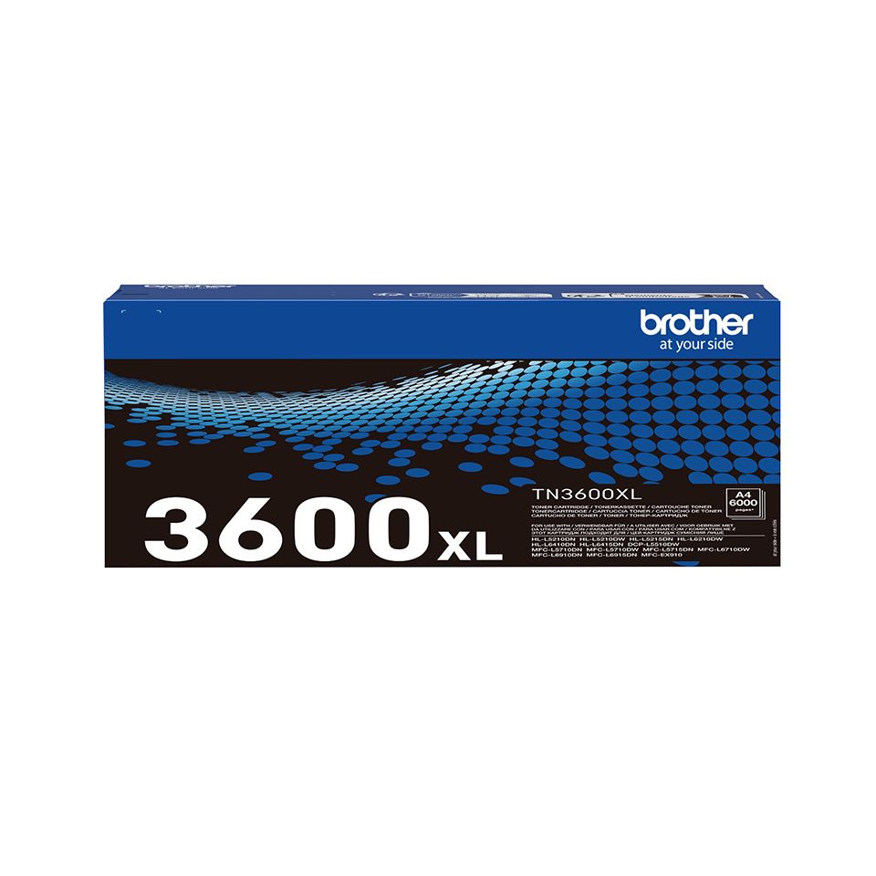 TN3600XL - Toner BROTHER Negro 6000 pginas (TN3600XL)