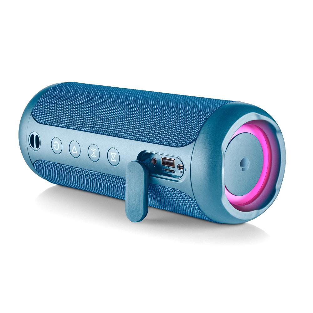 ROLLERFURIA3BLUE - Altavoz Portatil NGS Roller Furia 3 RGB 60W USB-A/C 3.5mm Bluetooth 5.3 Azul (ROLLERFURIA3BLUE)