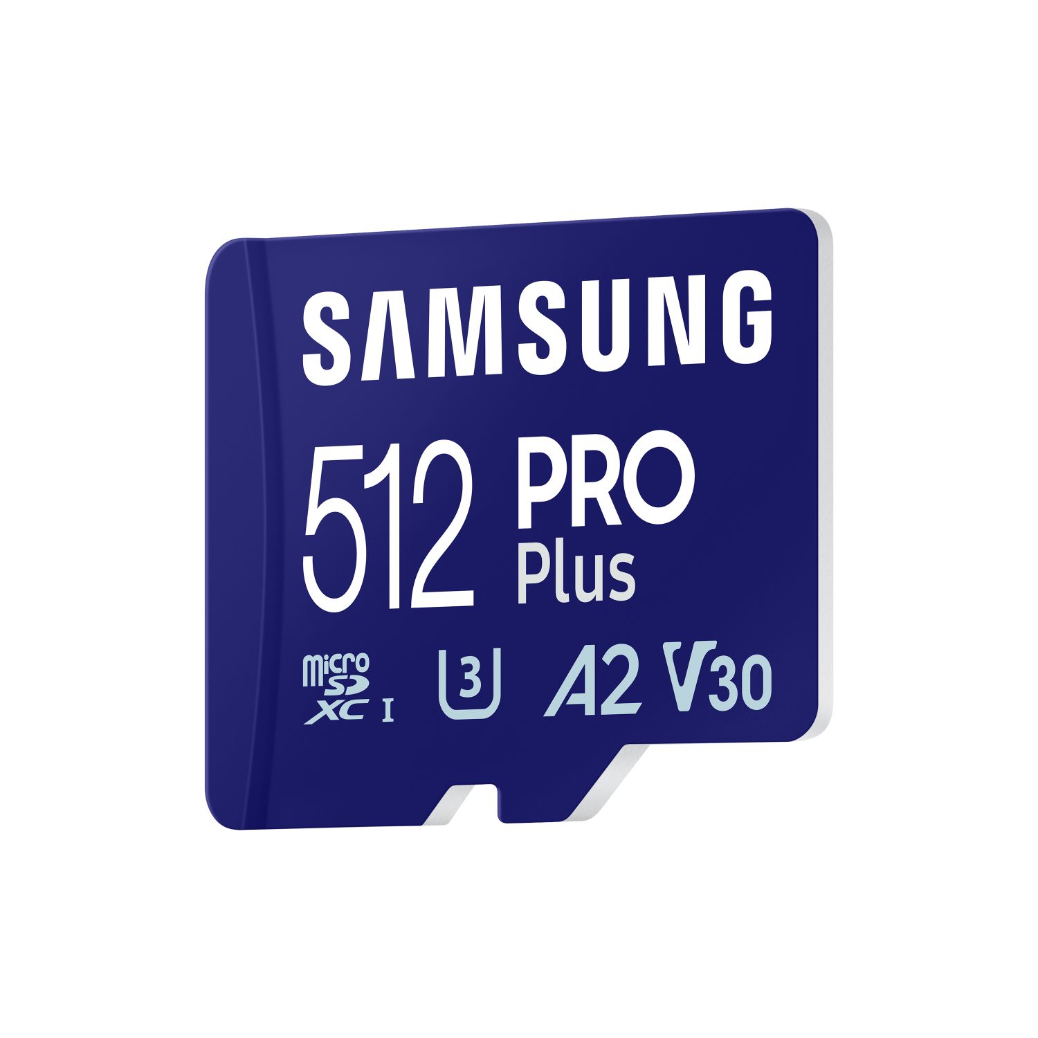 MB-MD512SA/EU - Samsung MicroSD Pro Plus 512Gb UHS-I Clase 3 U3 V30 Lectura 180 Mb/s Escritura 130 Mb/s + Adaptador (MB-MD512SA/EU)