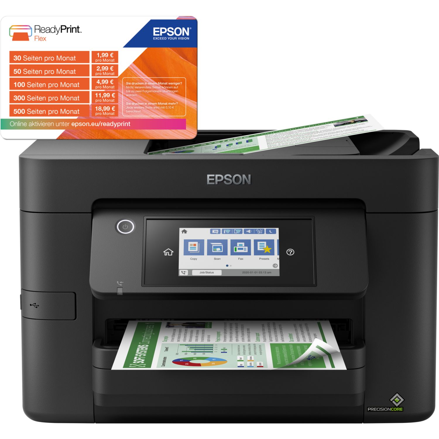 C11CJ06404 - Multifuncin Epson WorkForce Pro WF-4825DWF LCD 4.3