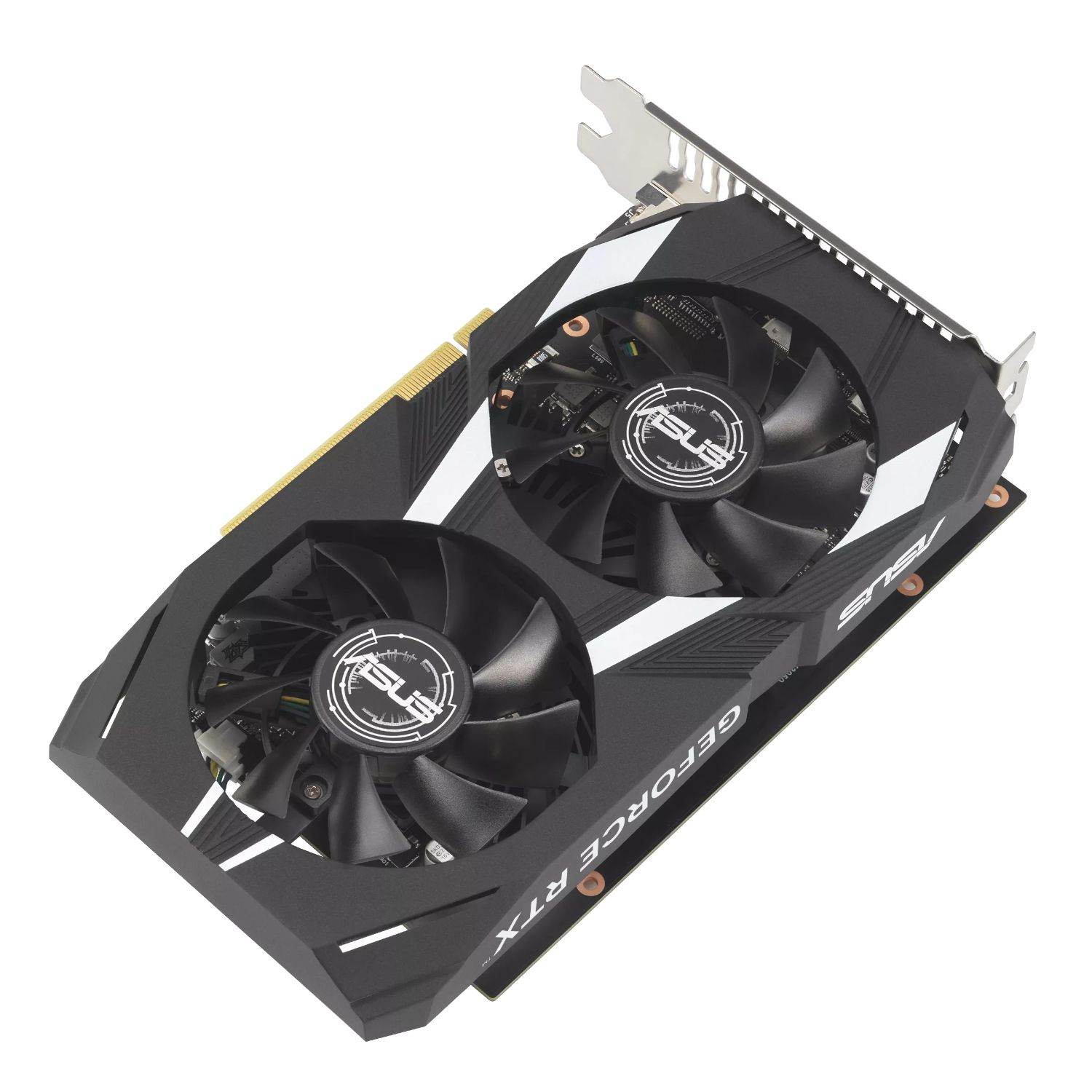 90YV0K60-M0NA00 - Tarjeta Grfica ASUS Nvidia GeForce DUAL-RTX3050-O6G RTX 3050 6Gb GDDR6 1xDP 1.4a 1xDVI-D 1xHDMI 2.1 HDCP 2.3 Nvidia Ansel Nvidia G-Sync OpenGL 4.6 DirectX 12 Ultimate (90YV0K60-M0NA00)