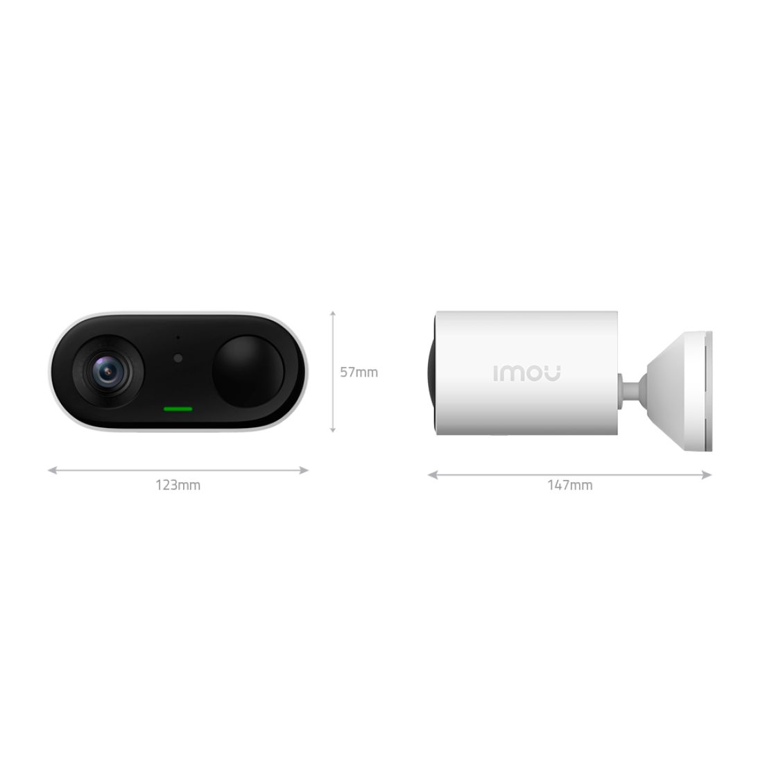 KIT-IPC-B32P-FSP12 - Cmara IMOU Cell Go Kit 3mp Sensor CMOS Panel Solar WiFi 2.4GHz Micrfono/Altavoz/Sirena IP65 Blanca (KIT-IPC-B32P-FSP12)