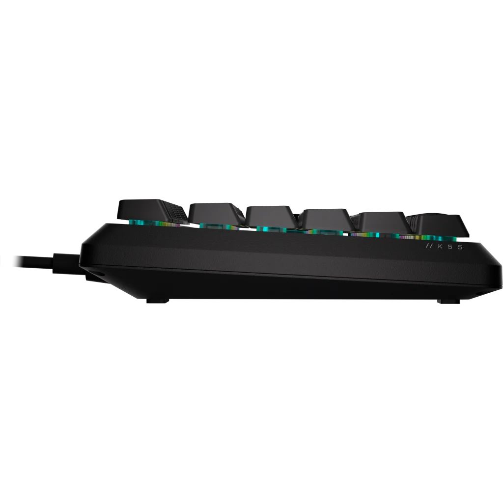 CH-9226C65-ES - Teclado Gaming Corsair K55 Core Mecnico QWERTY 110 Teclas RGB USB-A 2.0 Negro (CH-9226C65-ES)