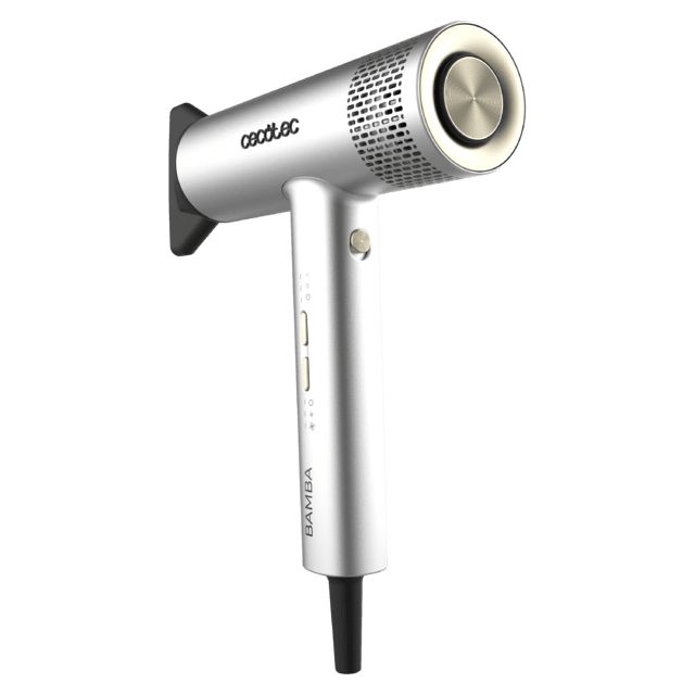 04933 - Secador de Pelo CECOTEC Bamba IoniCare RockStar Aluminum 2000W Ajustes Temperatura y Velocidad (04933)