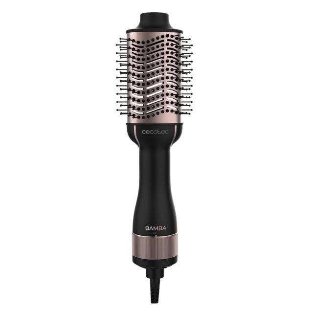 03372 - Cepillo de aire CECOTEC Bamba CeramicCare Unique, voluminizador,con revestimiento cermico, potencia de 1200 W, 2 velocidades y 3 temperaturas. (03372)