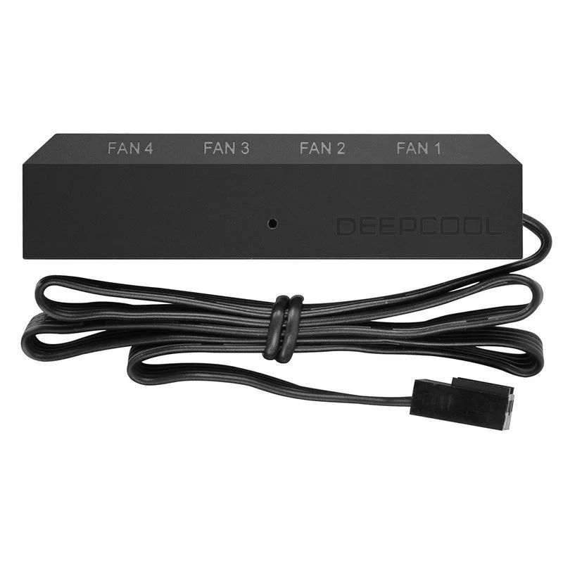DP-F04PWM-HUB - Hub Ventiladores DeepCool FH-04 4p Negro (DP-F04PWM-HUB)