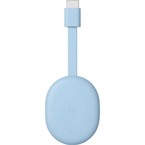 GA01923-IT - Google Chromecast 4K HDMI WiFi Google TV Control Remoto Control por Voz Azul Cielo (GA01923-IT)