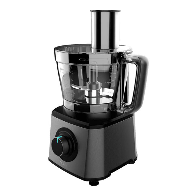 04361 - Procesador alimentos CECOTEC Paprika 2000 Full potencia mxima de 2000W, cuerpo acero inoxidable, 2velocidades y pulse. locidades y pulse. Incluye bowl de 3,5 L. Accesorios: 3 discos de corte, disco para cremas, cuchilla para picar y cuchilla para (04361)