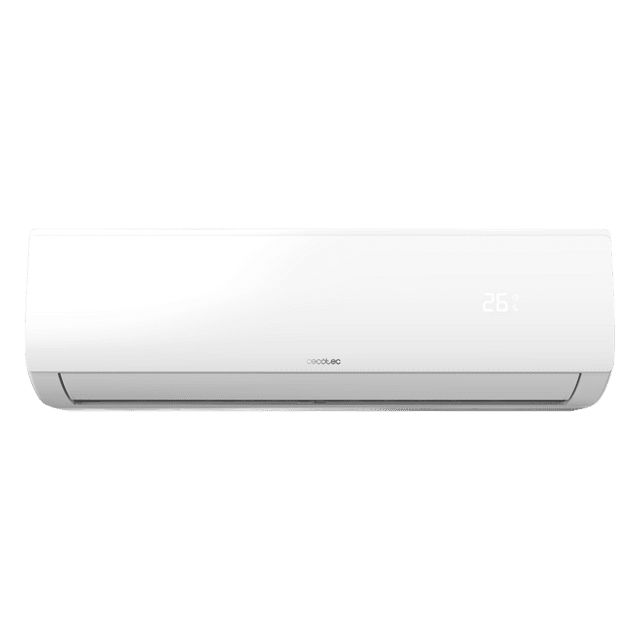 08182 - A.C. Split CECOTEC AirClima 12000 Smartfresh, 3000 frigoras 12000 BTU con bomba de calor, mando a distancia y pantalla LED. Sistema Inverter. 5 modos y 8 velocidades. Deshumidificacin diaria de 28,8 L/ da y rea de cobertura de 22 m2. (08182)