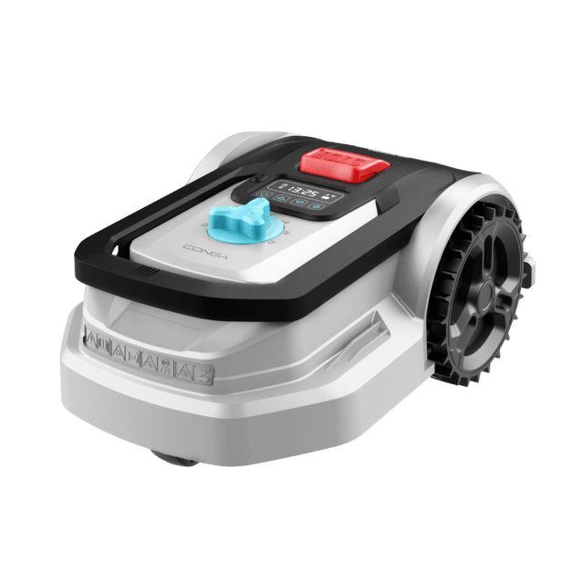 04478 - Cortacsped CECOTEC Conga GrassHopper 500 Connected. Motor Digital Brushless. Para superficies de hasta 500 m2, Pendiente mxima de 27%. Regulador de las hojas de corte. Sensor detector de lluvia. Control APP. (04478)