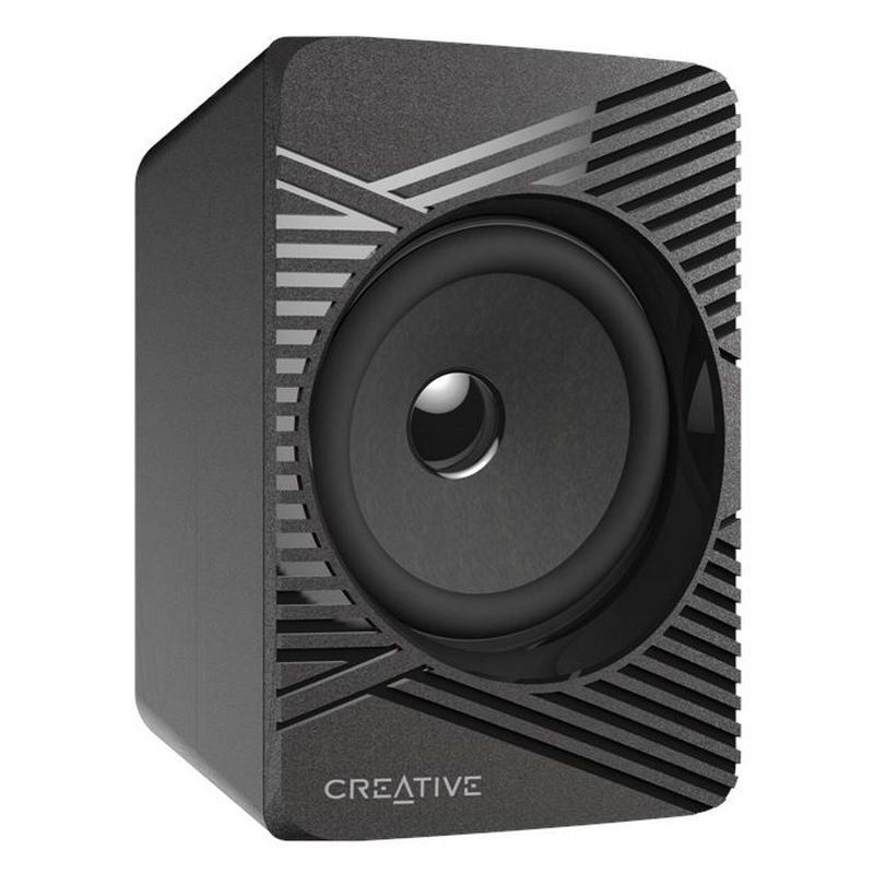 51MF0485AA001 - Altavoces Creative SBS E2500 2.1 30W Subwoofer 15W FM USB 2.0 Bluetooth 5.0 3.5mm Control Remoto IR Negros (51MF0485AA001)