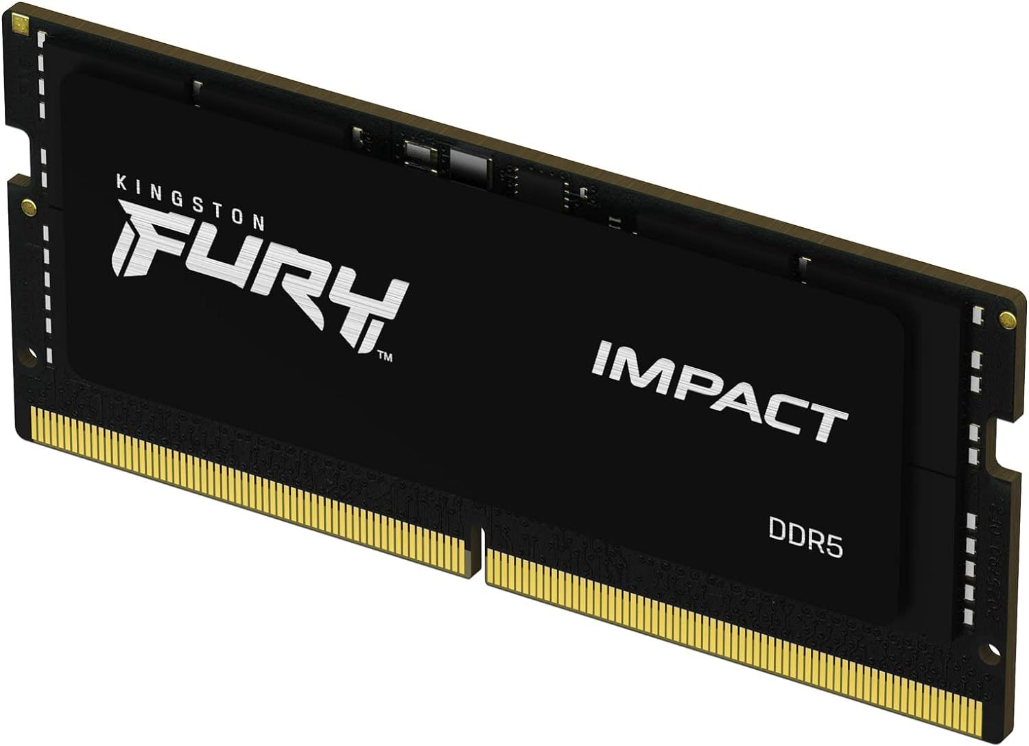 KF556S40IB-16 - M�dulo Kingston DDR5 16Gb 5600 MT/s Fury Impact 262-pin SODIMM CL40 1.1V Port�til (KF556S40IB-16)