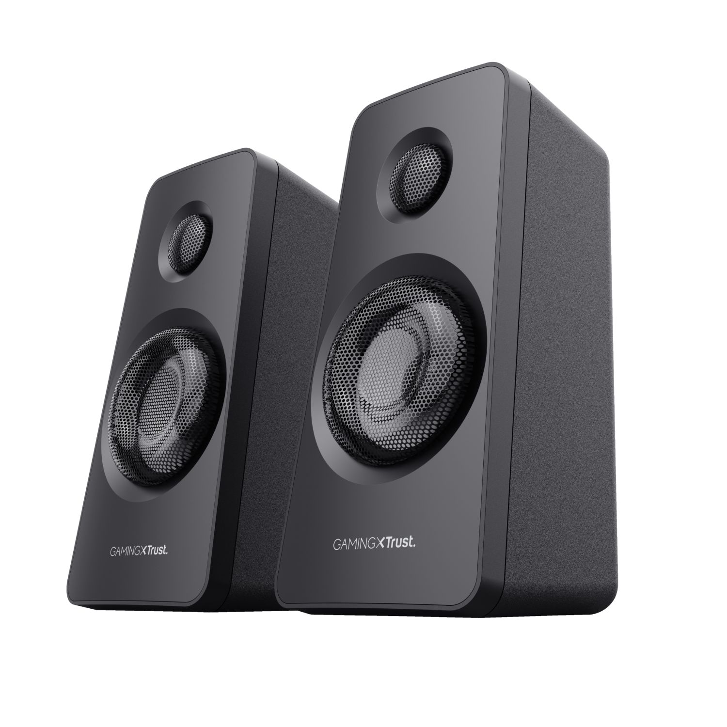22944 - Altavoces Trust GXT 629 Tytan 2.1 60W RGB Subwoofer 30W 3.5mm Mando Negros (22944)