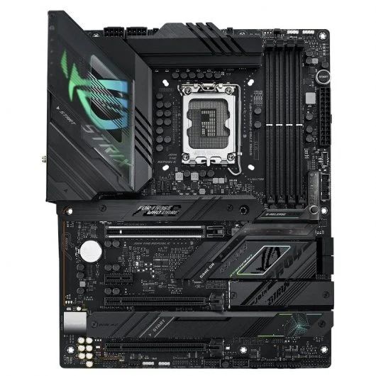 90MB1CP0-M0EAY0 - Placa base ASUS ROG STRIX Z790-F GAMING WIFI: (1700) 4DDR5 M.2 SATA3 PCIe USB 2.0 USB-A 3.0/3.1 USB-C 3.1/3.2 DP 1.4 HDMI 2.1 ATX 7.1 WiFi Bluetooth 5.3 Gigabit Ethernet 2.5