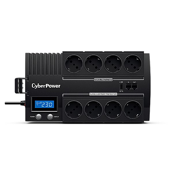 BR700ELCD - S.A.I. Cyberpower Lnea Interactiva 700VA 420W 8 Tomas Negra (BR700ELCD)
