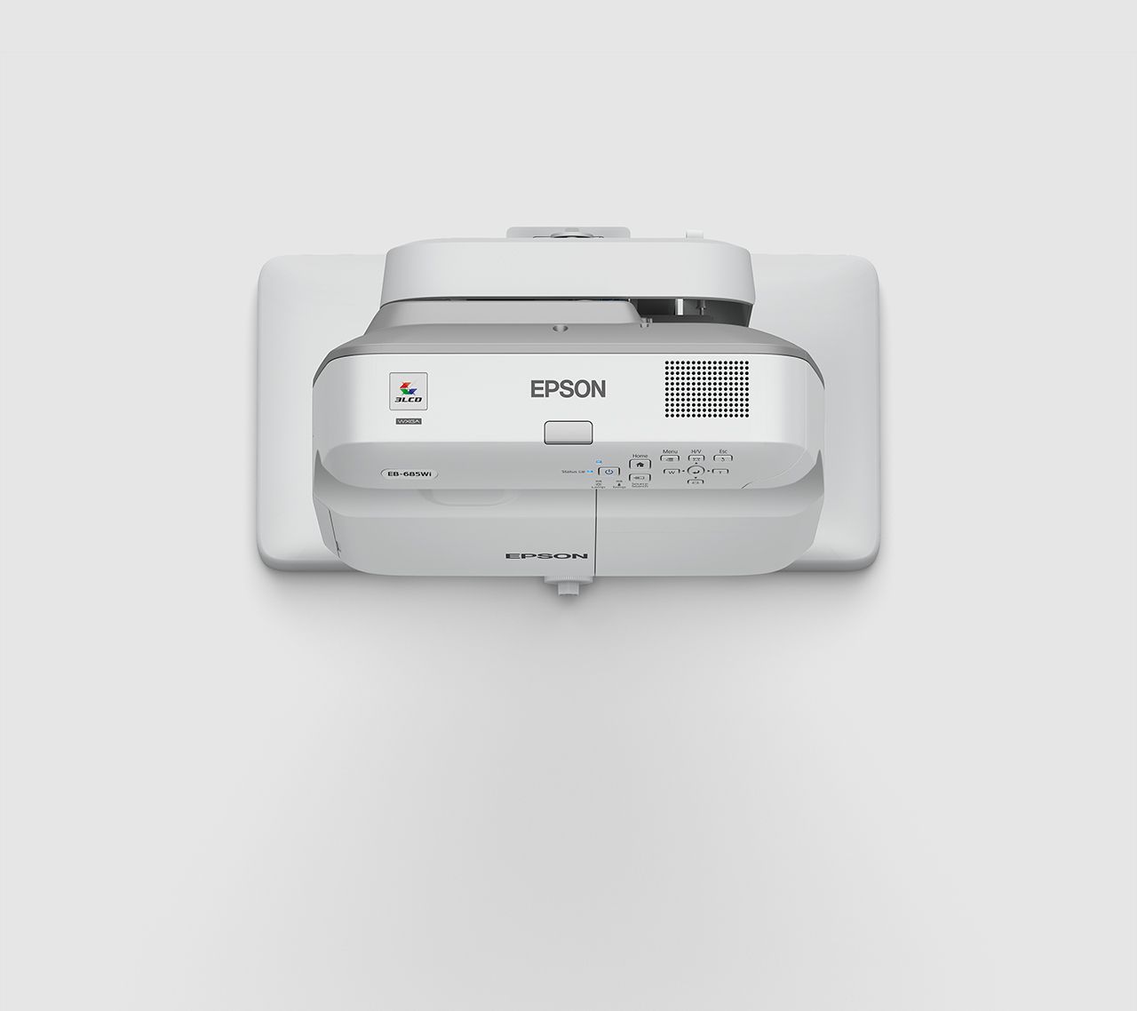 V11H744040 - Proyector Epson EB-685W Alcance Ultracorto 16:10 3LCD WXGA 3500L HD 2xUSB 2.0 3xVGA 3xHDMI 1xRS232 Blanco/Gris (V11H744040)