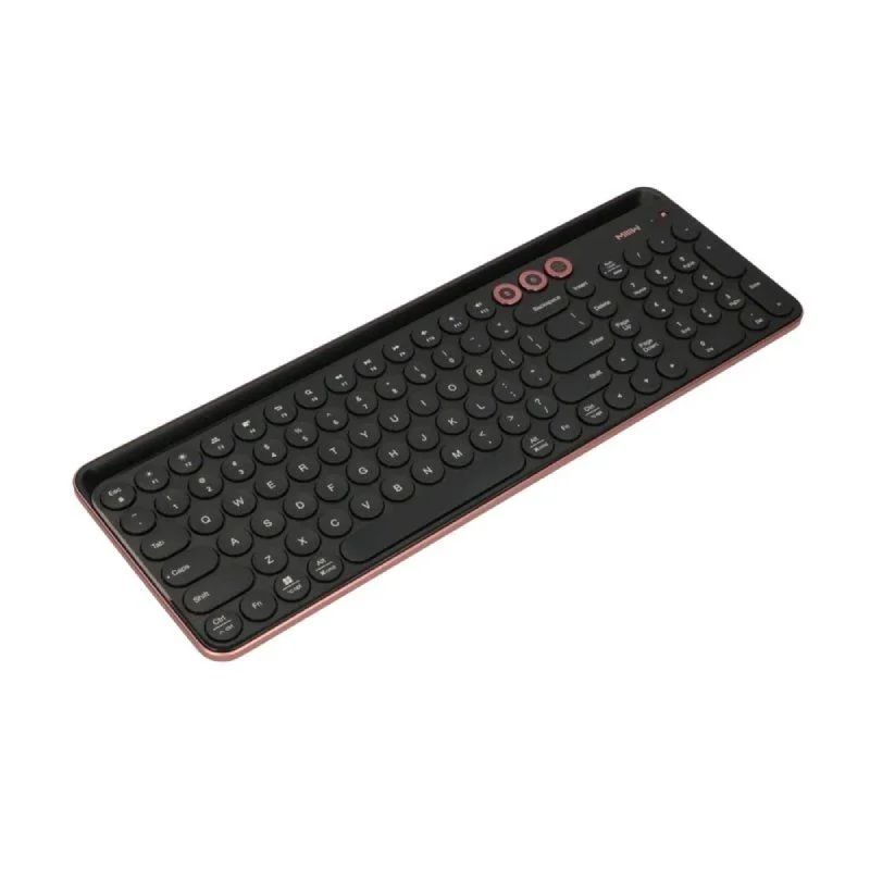 MIIIW BK - Teclado Inalmbrico XIAOMI Dual Mode 10m QWERTY WiFi 2.4GHz Bluetooth 4.0 Ingls Negro (MIIIW BK)