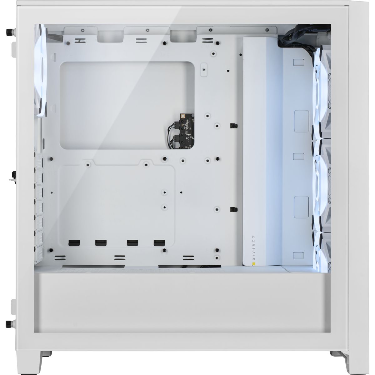 CC-9011241-WW - Semitorre Corsair Icue 4000D RGB Airflow Panel de Cristal Templado Sin Fuente 1xUSB-A 3.0 1xUSB-C 3.1 ATX Blanca (CC-9011241-WW)