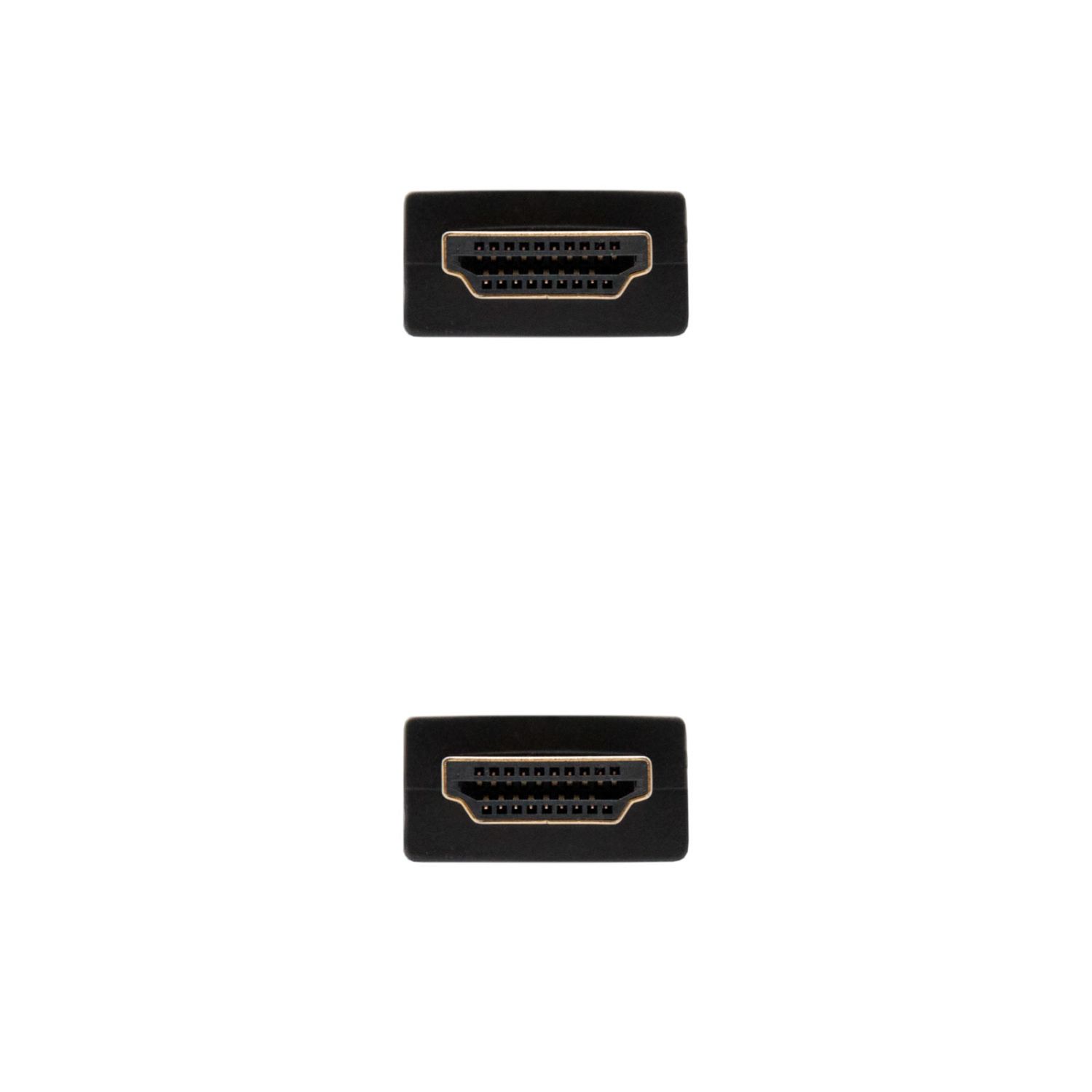 10.15.3802 - Nanocable 4K HDMI/M-HDMI/M 2m Negro (10.15.3802)