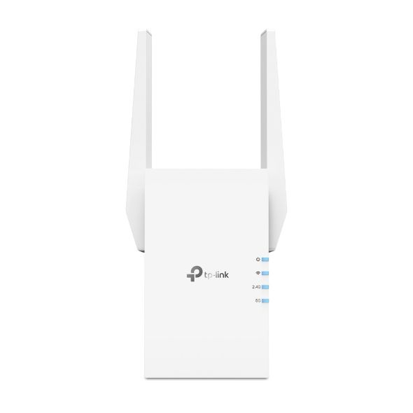 RE705X - Repetidor TP-Link AX3000 Mesh WiFi 6 DualBand 1xRJ45 2 Antenas Externas Blanco (RE705X)