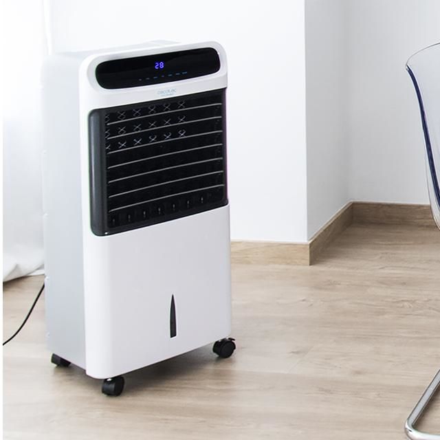 05955 - Climatizador evaporativo CECOTEC EnergySilence PureTech 6500, 80 W, Doble Funcin Frio/Calor, Caudal 600 m2/h, 12l de Capacidad, Temporizador hasta 8h, Mando a Distancia, 3 Velocidades (05955)