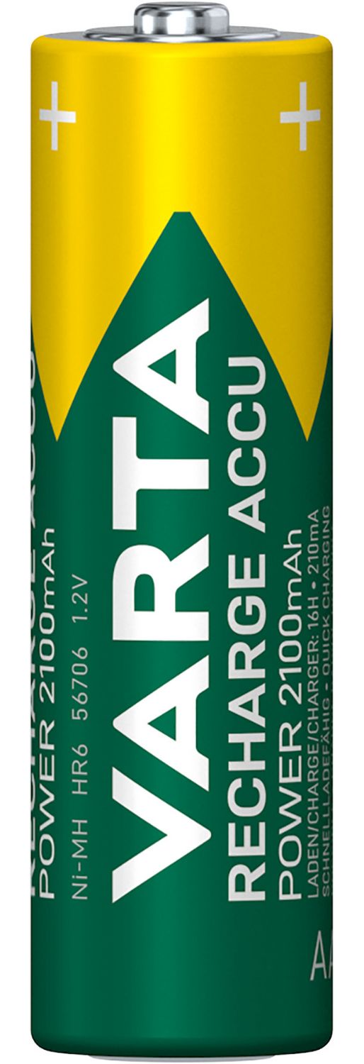 56706101404 - Pilas VARTA Recharge Accu Power AA 2100 mAh Blister 4 (56706101404)