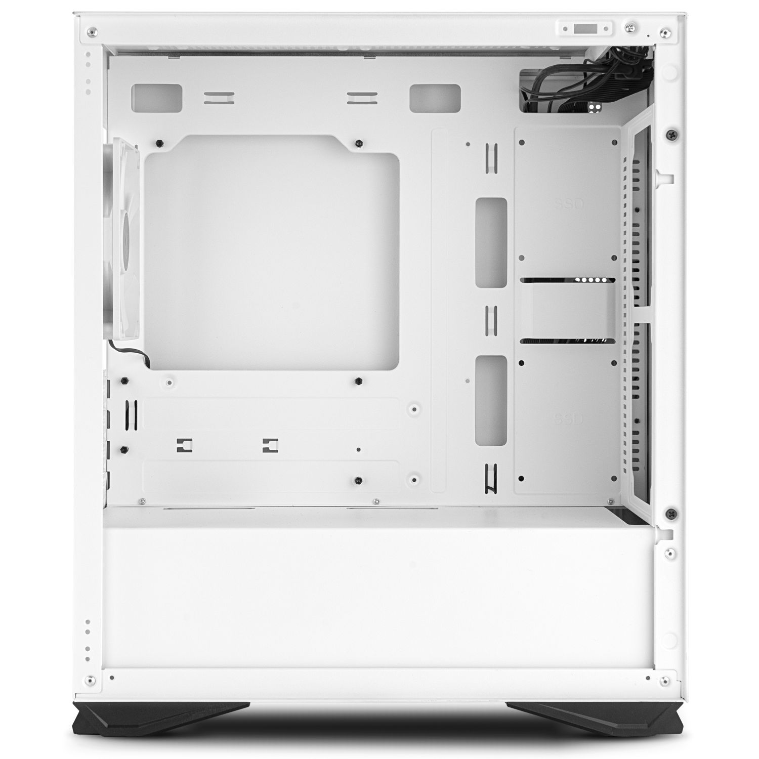 NXHUMMERZEROCOREW - MiniTorre NOX Hummer Zero 450W 2xUSB 2.0 1xUSB-A 3.0 mATX Mini-ITX Blanca (NXHUMMERZEROCOREW)