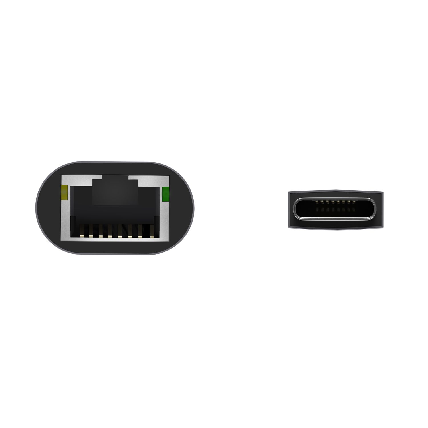 A109-0709 - Adaptador AISENS USB-C/M a RJ45/H 15cm Gris (A109-0709)
