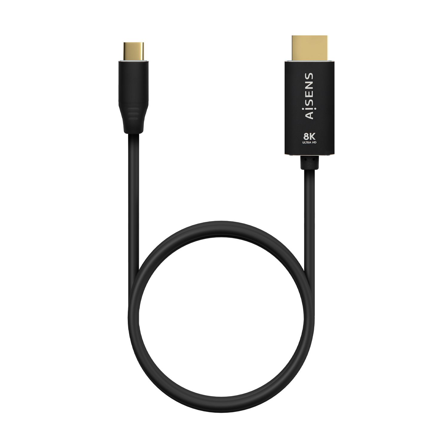 A109-0711 - Cable AISENS USB-C/M a HDMI/M 8K 1m Negro (A109-0711)