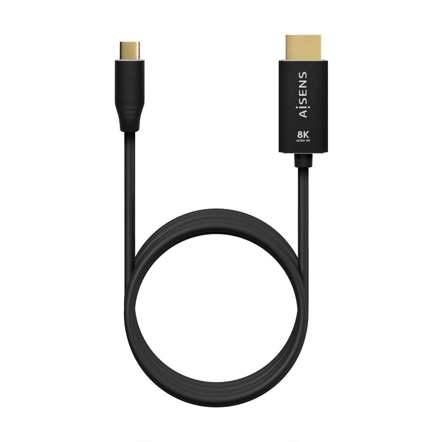 A109-0712 - Cable AISENS USB-C/M a HDMI/M 8K 2m Negro (A109-0712)