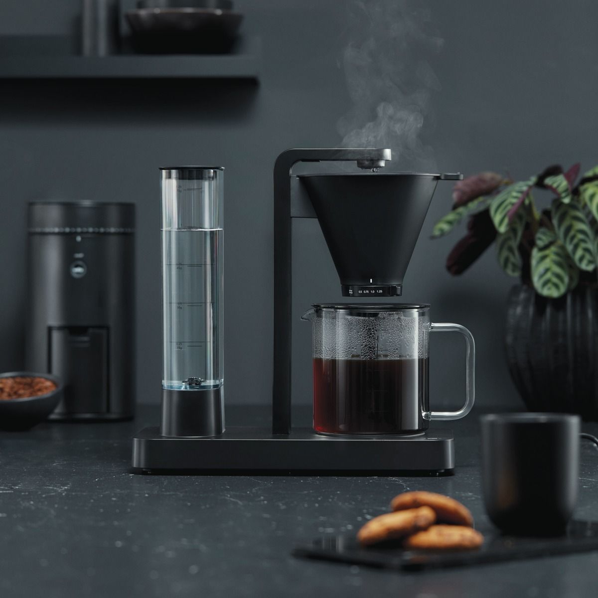 602263 - Cafetera Wilfa Svart Performance WSPL-3B Espresso Semiautomtica 1800W 1.25L 10 Tazas Negra (602263)