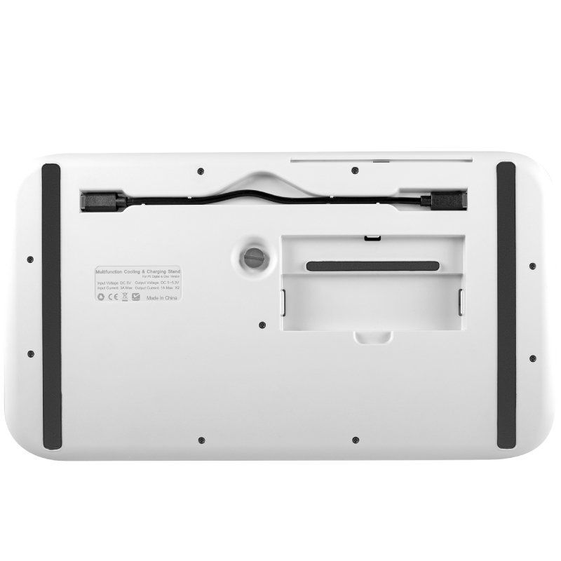 MPS5B - Soporte Mars Gaming Multifuncin RGB PS5 Blanco (MPS5B)