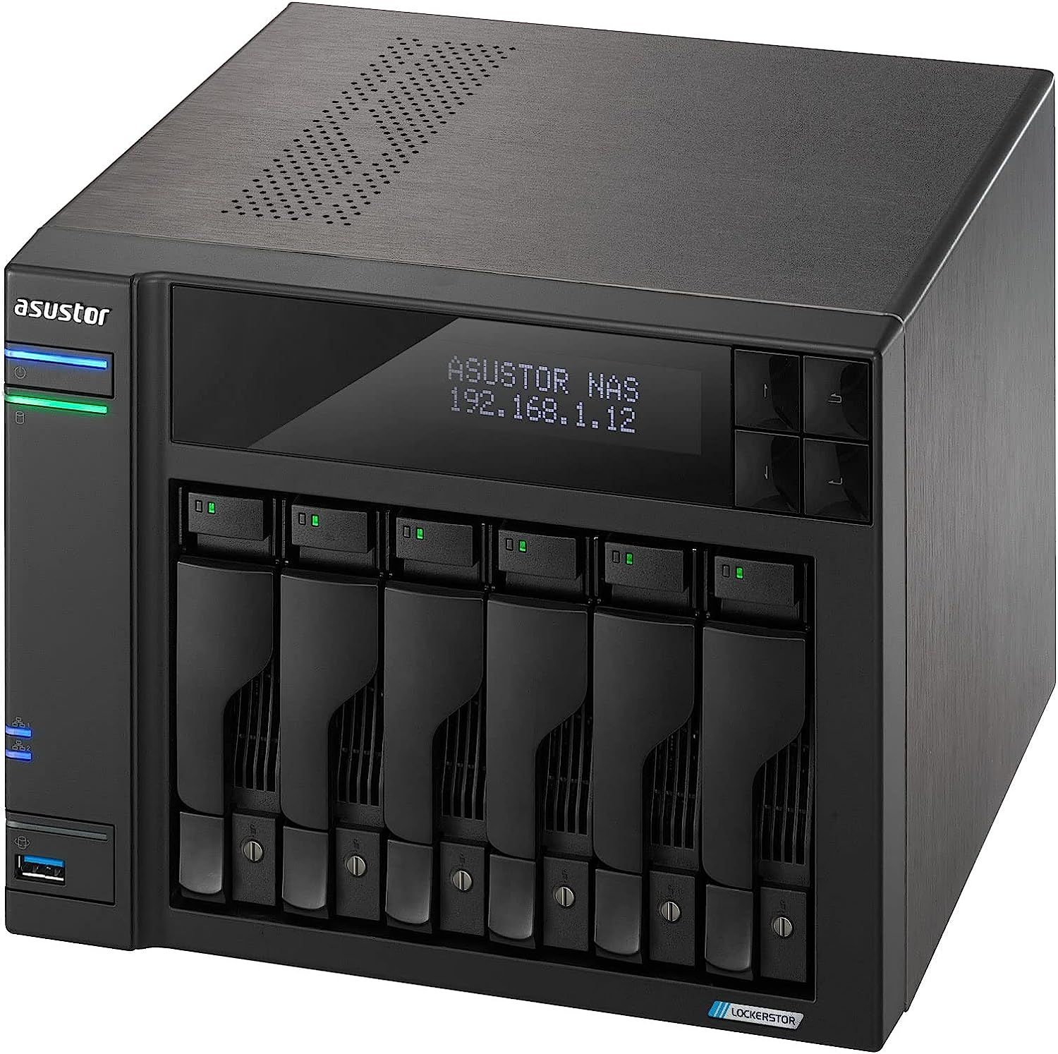 FS6706T - NAS Asustor Flashstor N5105 DDR4 4Gb Sodimm M.2 2xUSB 2.0 2xUSB-A 3.1 1xHDMI 2.0b 2xRJ45 6 Bahas Ethernet Negro (FS6706T)