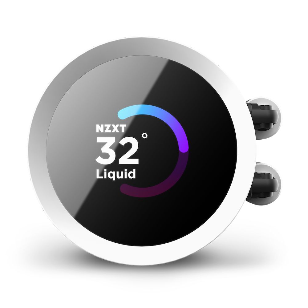 RL-KR360-W1 - Refrigeracin Lquida CPU NZXT Kraken Multisocket 360 3x120mm RGB LCD Blanca (RL-KR360-W1)