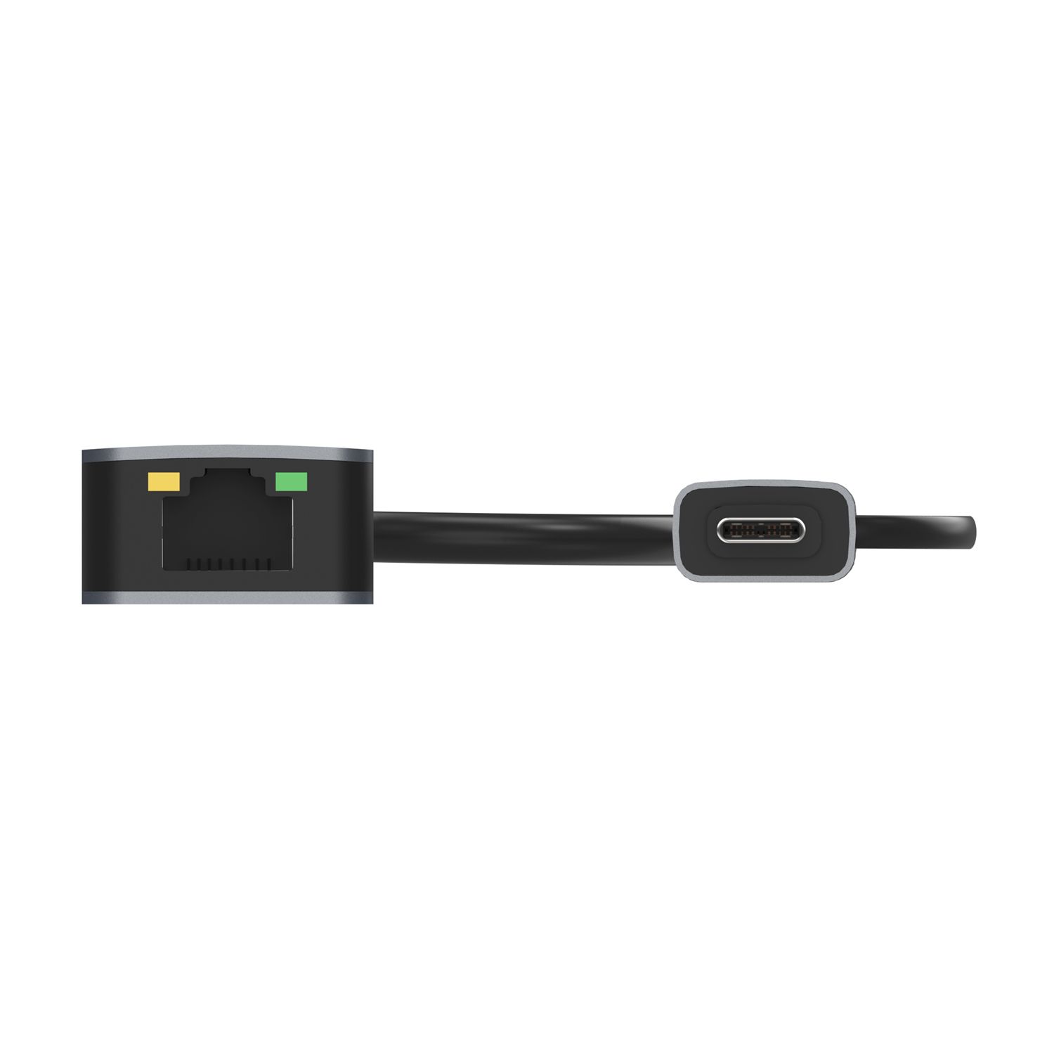 A109-0710 - Adaptador AISENS USB-A/C/M a RJ45/H Gris (A109-0710)
