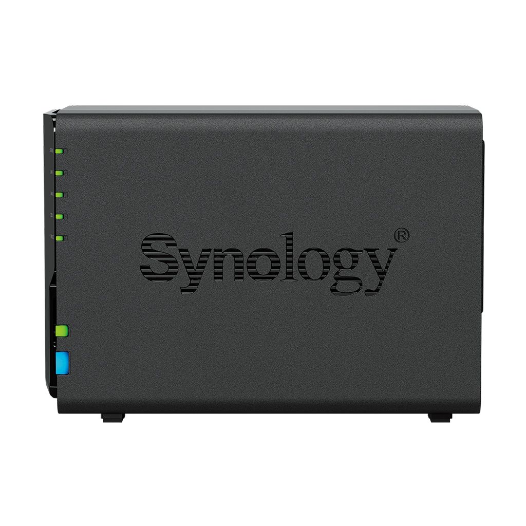 DS224+ - NAS Synology DiskStation J4125 DDR4 2Gb SATA 2xUSB-A 3.0 2xRJ45 2 Bahas Ethernet Negro (DS224+)