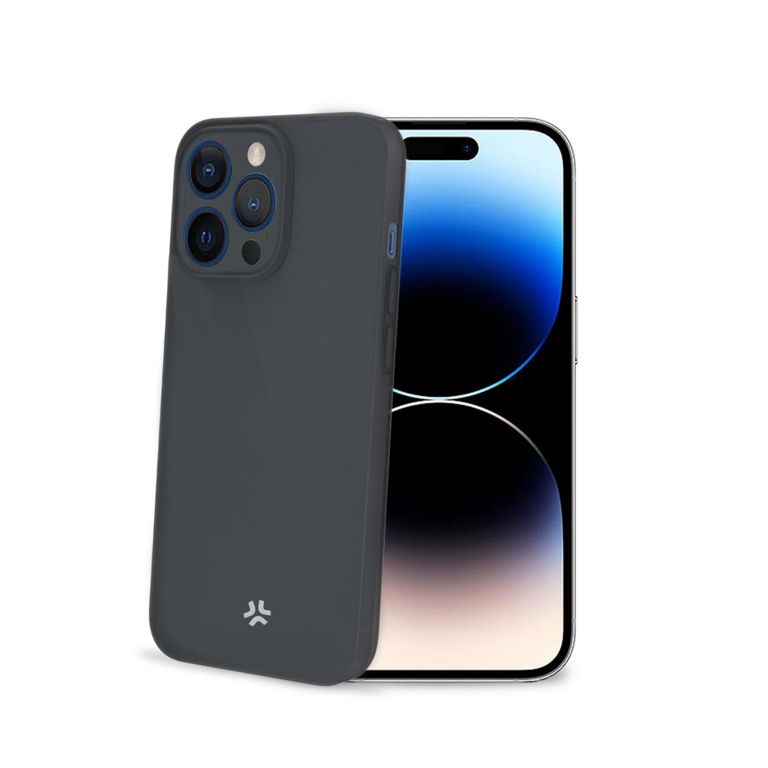 SPACE1054BK - Funda CELLY TPU iPhone 15 Pro Negra (SPACE1054BK)