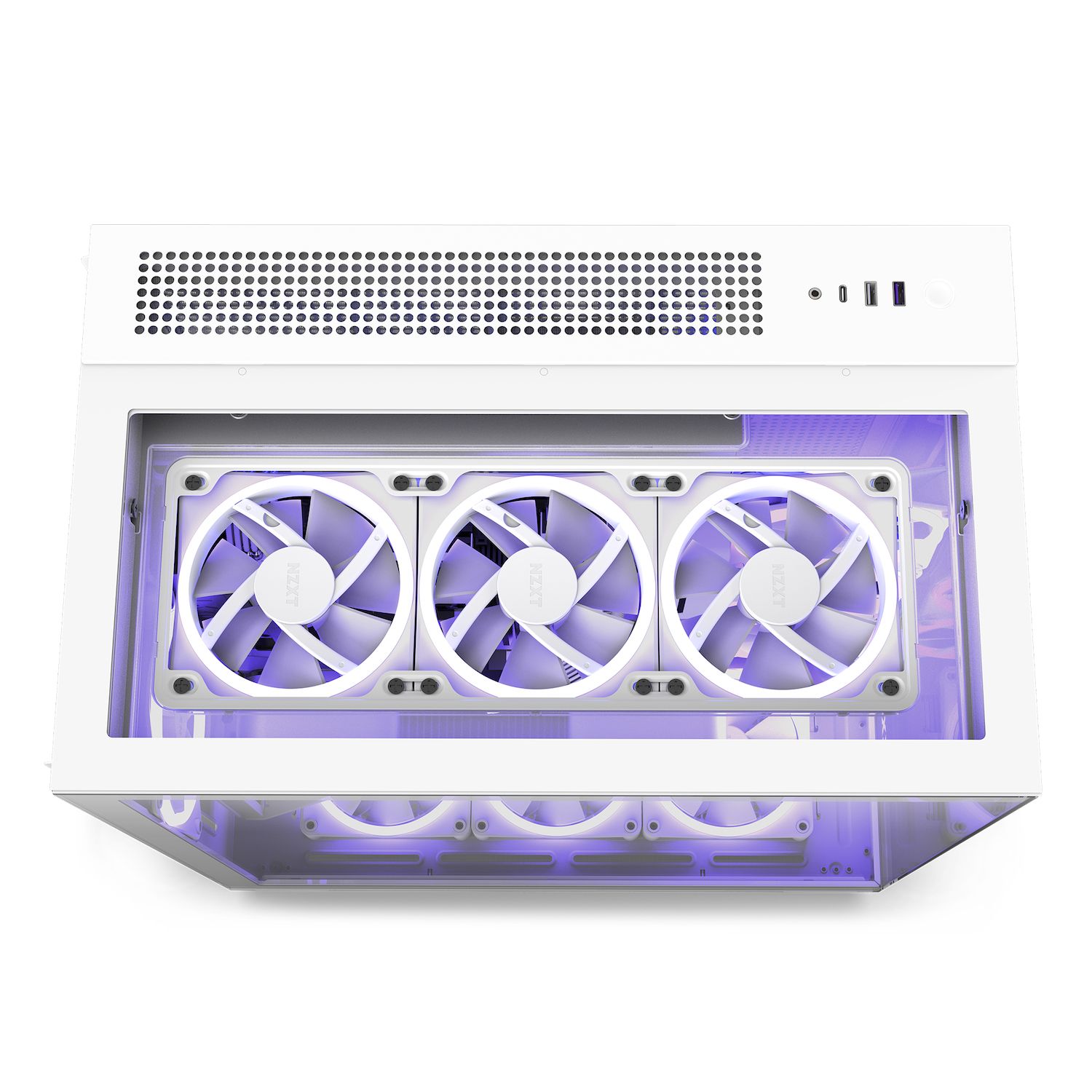 CM-H91EW-01 - Caja NZXT H9 Elite Ventana Lateral de Cristal Templado 2xUSB-A 3.0 1xUSB-C 3.1 ATX mATX Mini-ITX Blanca (CM-H91EW-01)