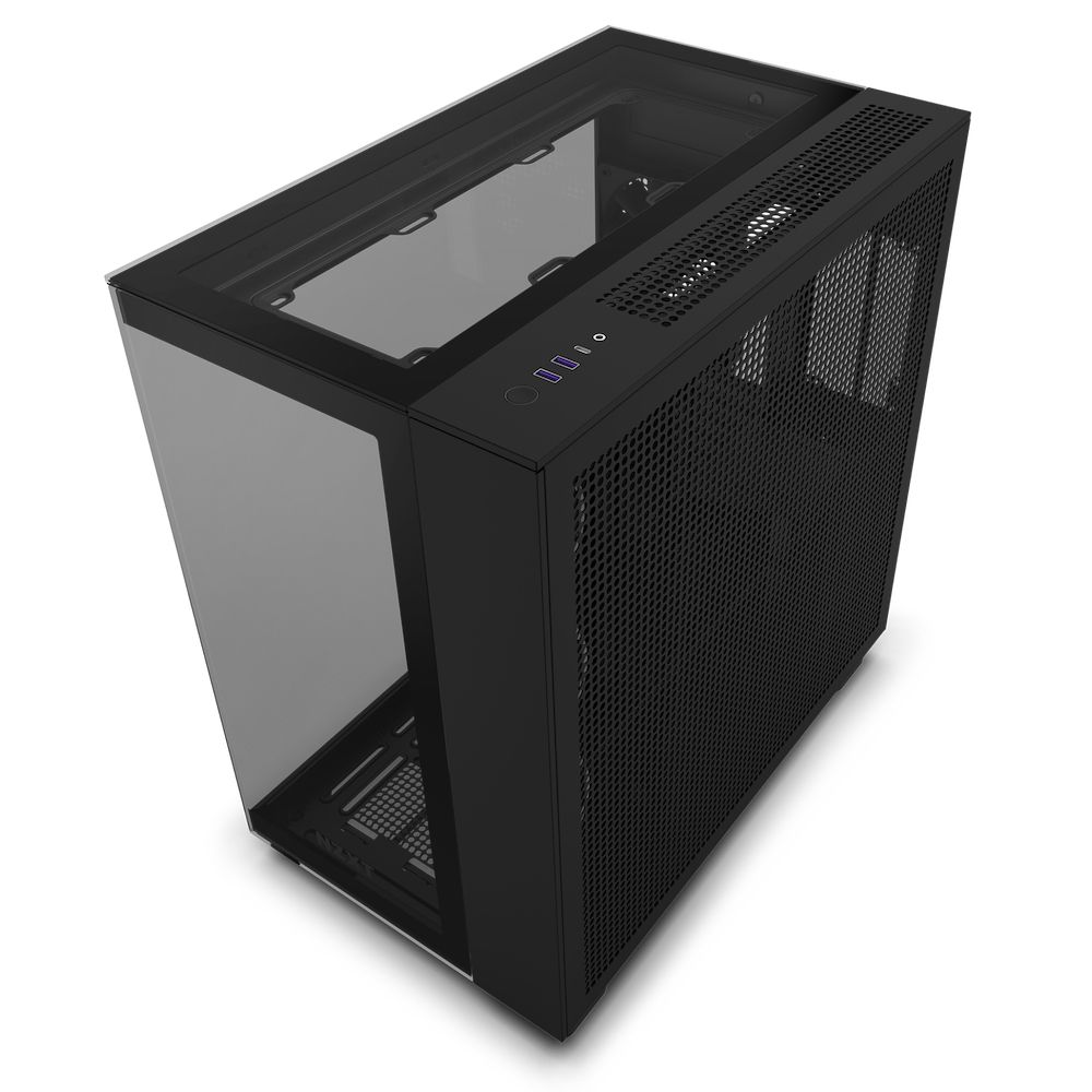 CM-H91EB-01 - Caja NZXT H9 Elite Ventana Lateral de Cristal Templado 2xUSB-A 3.0 1xUSB-C 3.1 ATX mATX Mini-ITX Negra (CM-H91EB-01)