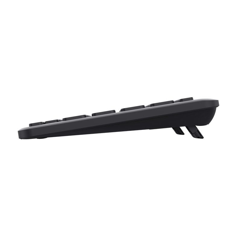 25059 - Teclado Trust Lyra Multimedia QWERTY Wireless RF 2.4GHz Bluetooth 5.0 10m USB 1.1 Negro (25059)