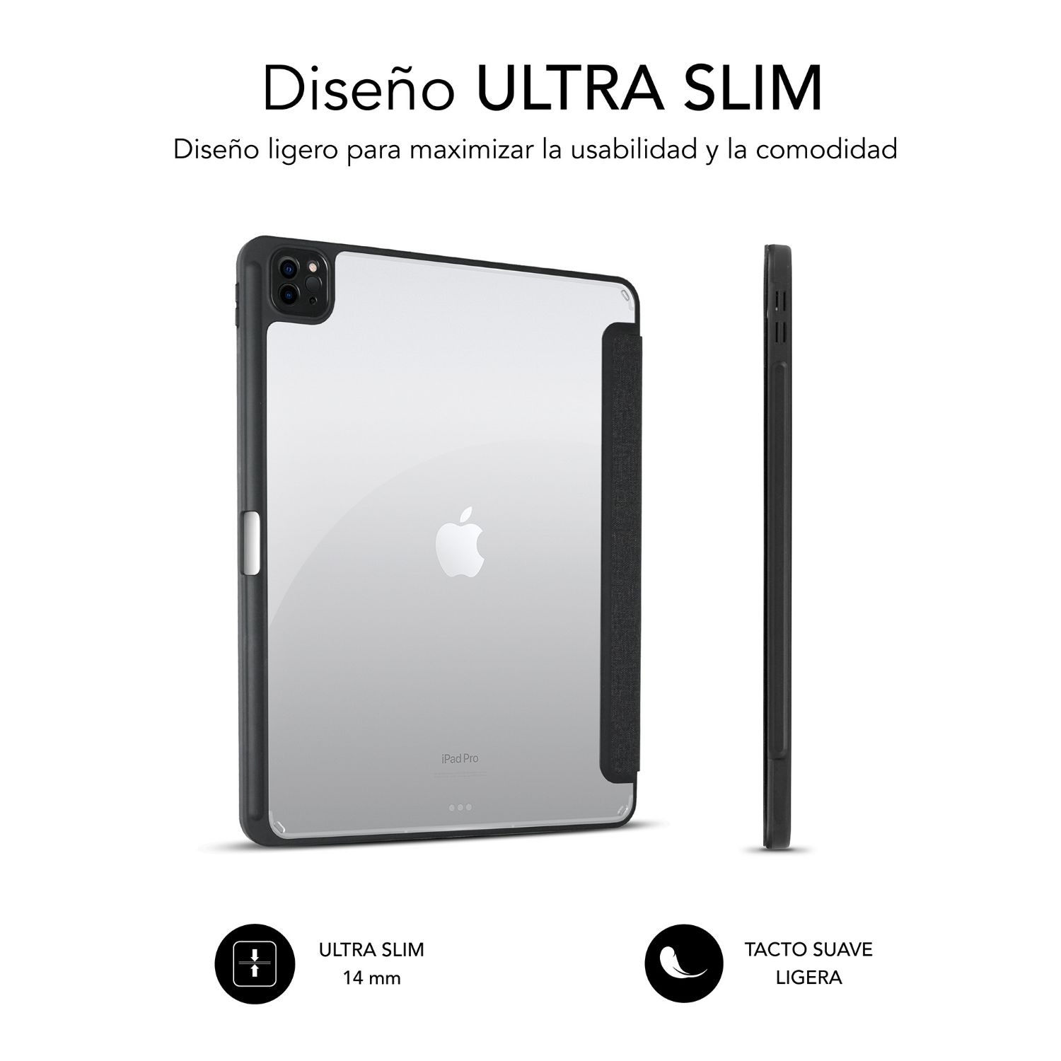 SUBCST-5SC400 - Funda SUBBLIM Clear Shock iPad Pro 11