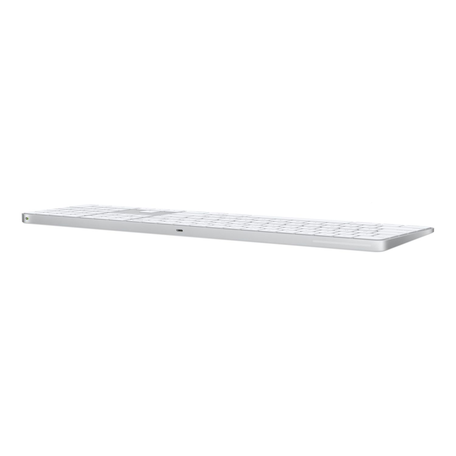 MK2C3Y/A - Teclado Apple Magic Numrico Multimedia Diestro Touch ID USB Bluetooth Lightning Teclas Blancas Gris (MK2C3Y/A)