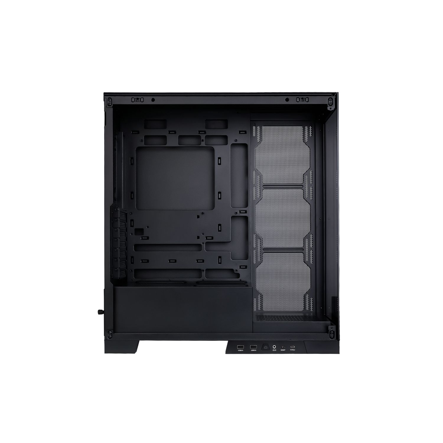 AB123511 - Caja Gaming Abysm Danube Sava H500 Ventana Frontal/Lateral Izquierda de Cristal Templado ARGB 2xUSB-A 3.0 1xUSB-C 3.1 ATX mATX Mini-ITX Negra (AB123511)