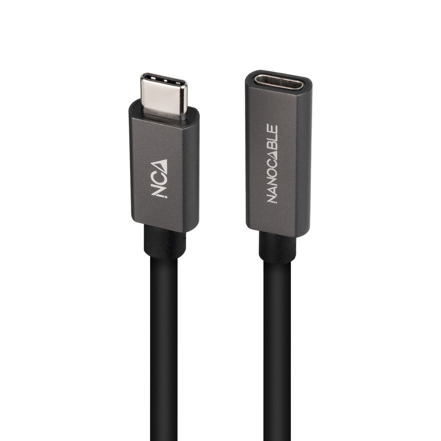 10.01.4401-L150 - Nanocable USB-C 3.2/M a USB-C 3.2/H 1.5m Negro (10.01.4401-L150)